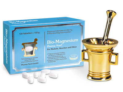 Box with Bio-Magnesium tablets
