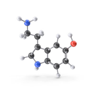 Serotoninmolekyl 